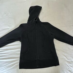Black lululemon scuba zip up